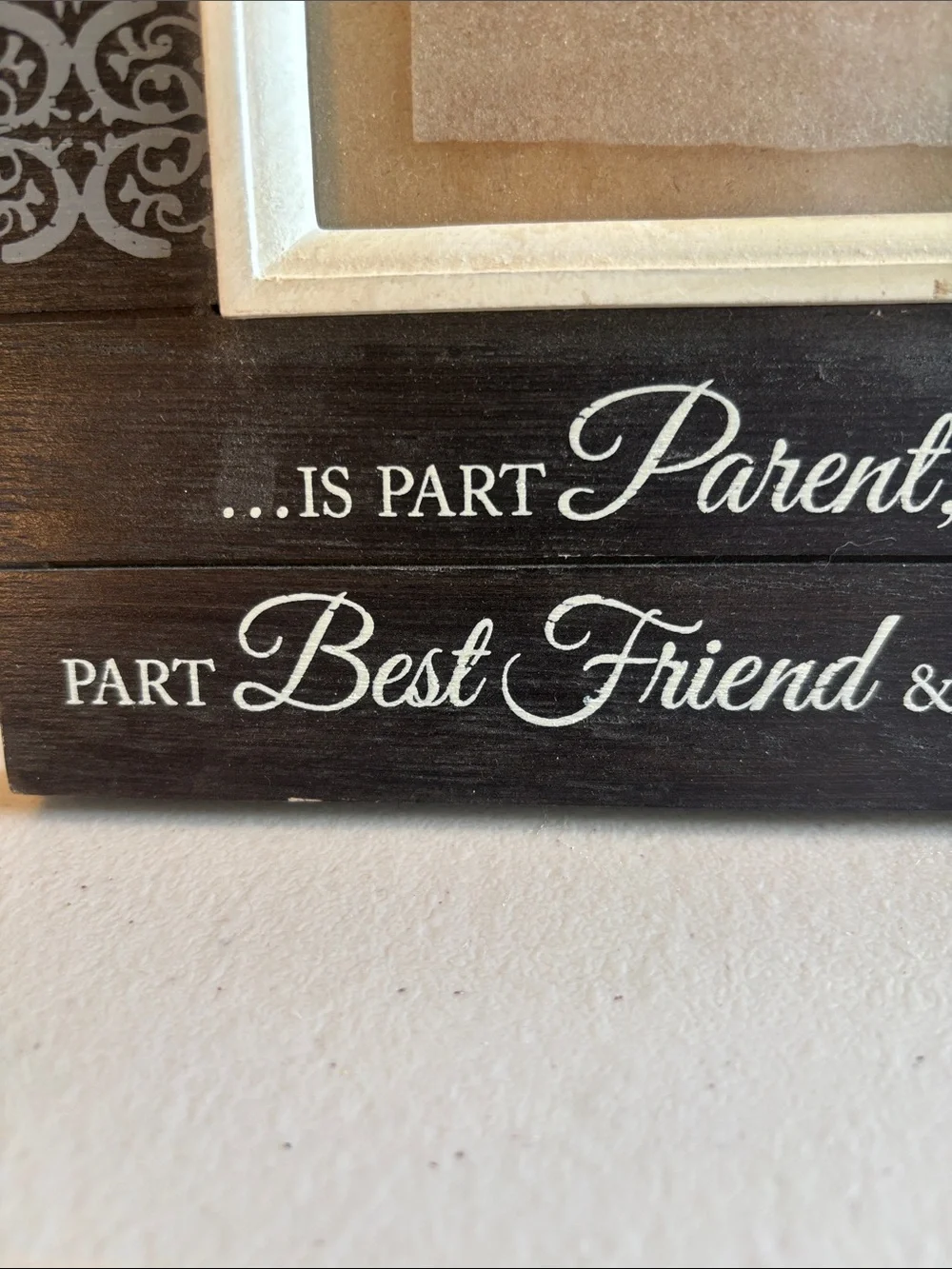 NWT Malden International Designs “Grandpa is part parent…”Wood Picture Frame 4x6